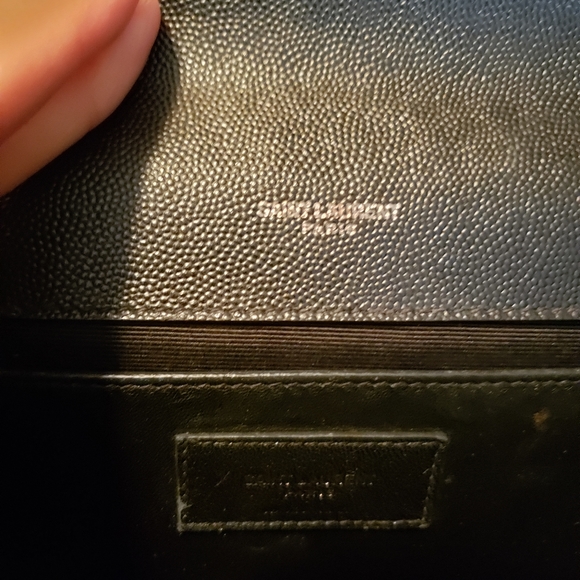 YSL KATE MEDIUM BLACK ON BLACK - Picture 3 of 7